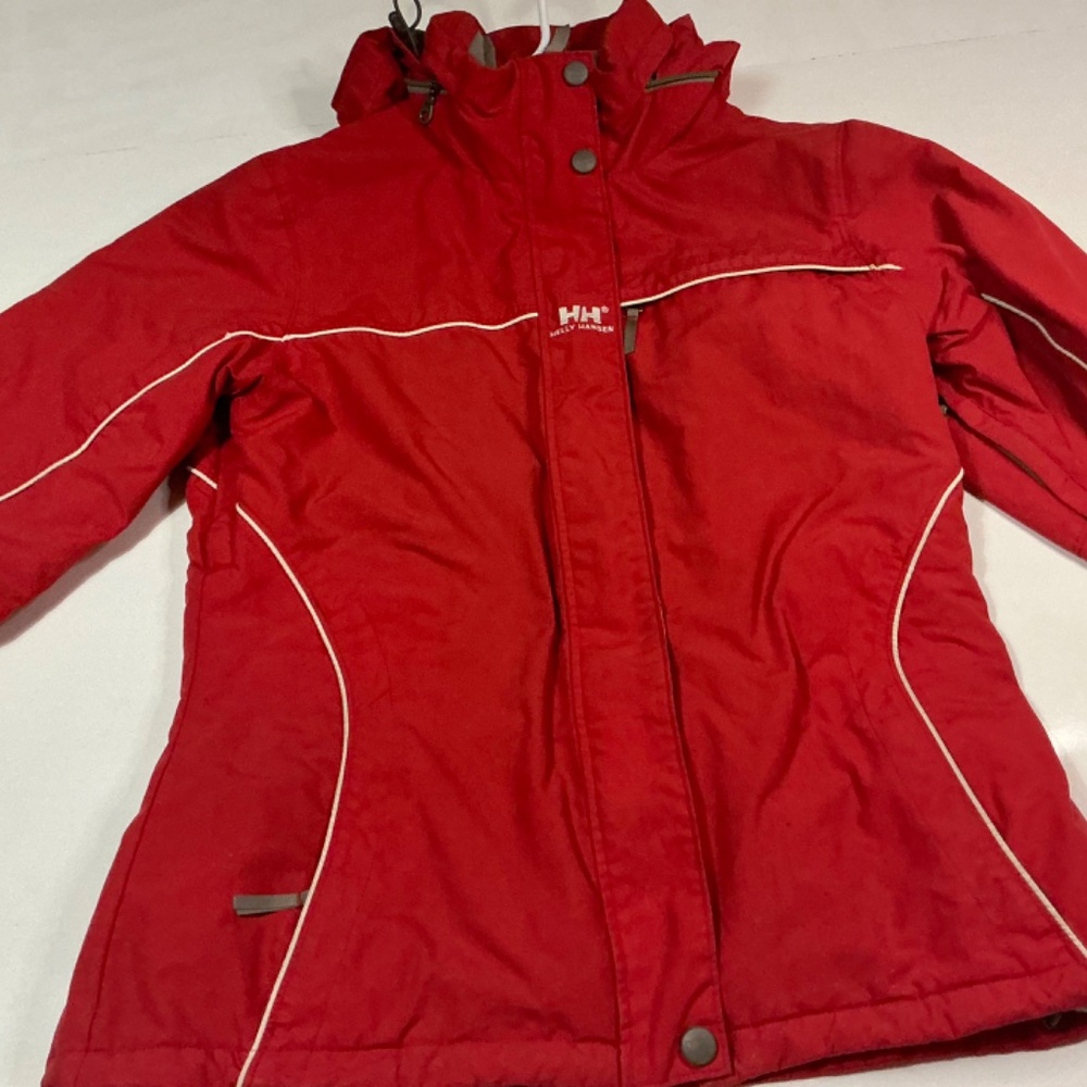 Helly Hansen Ski Coat Helly Tech Orange Size M - image 2